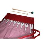 ソーラーハーモニックス最高峰BIOSONICS社製サウンドヒーリングチューナー８本セット/ダブルマレット付（日本語説明書付）