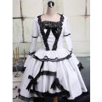 ゴシックロリータドレスOPブラック...