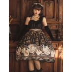 ゴシックロリータJSKドレスブルゴ...