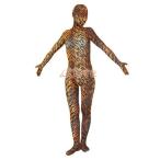  костюм зентай Tiger вентиляция мягкий эластичность . эластичность есть cosplay Halloween костюм костюмы 