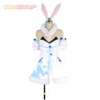 ホロライブ hololive 兎田ぺこら バーチャルYouTuber　VTuber　風 コスプレ衣装　ウィッグと靴追加可能　 cosplay 仮装 二次会 イベント パーティー