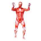 進撃の巨人　全身タイツ　柔らかい 弾力と伸縮性あり　コスチューム　イベント ハロウィーン 変身 変装 仮装 パーティー