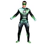 Green Lantern 全身タイツ　柔らかい 弾力と伸縮性あり　コスチューム　イベント ハロウィーン 変身 変装 仮装 パーティー