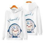Vtuber Hololive 一期生 Gawr Gura がうる ぐら パーカー　子供用　大人用　男女兼用 服 可愛い アニメ コスチューム 子供服 コスプレ グッズ