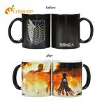 変色マグカップ　進撃の巨人 素敵なデザイ　アニメグッズ