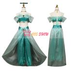 ディズニー風プリンセス アラジン ジャスミン姫 コスプレ衣装 お姫様 cosplay 首飾り+髪飾り＋耳飾り仮装 制服 イベント クリスマス ハロウィン ステージ 学園祭
