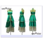 コススター 金色のコルダ 碧色ドレス 日野香穂子 コンサート風 コスプレ衣装  【男女XS〜XXXLサイズ 完全オーダメイドも対応可能】