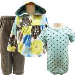 送料無料 Carter’ｓ カーターズ ベビー服 セットアップ 上下セット 3点セット フリース 24M 83〜86cm