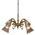 送料無料アンティーク調シャンデリア...