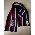 ポロ ラルフローレン マフラー イタリア製 スクールマフラー ストライプ ニット Polo Ralph Lauren バーガンディ