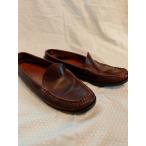 QUODDY TRAIL MOCCASINkoti Trail мокасины 27cm USA производства туфли без застежки Loafer (USED товар )