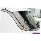 クロームカバー リアウィンドウサイドネタバレカバー2017-2021ジープコンパスクロームセット2PCSのトリム Rear Window Side Spoiler Cover Trim For 2