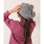  кабель вязаный берет 