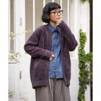 フェザーヤーンカーデジャケット