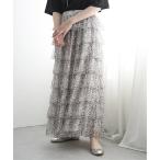 ショッピングダルメシアン ダルメシアン柄ティアードスカート