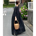 【 notch. by KR 】レース切替ルーズボイルワンピース