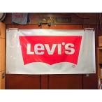 ビンテージ★Levi's ロゴバナー 92cm×187cm★200117s5-sign リーバイス雑貨ポスター看板ディスプレイ