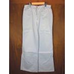 ビンテージ70’s●レディースコットンブーツカットパンツサックスブルーsize 13●200828n4-w-pnt-ot-W31フレアパンツ女性用USAヒッピー
