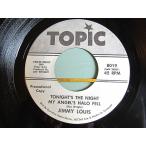 JIMMY LOUIS●TONIGHT’S THE NIGHT MY ANGEL’S HALO FELL/TOO LATE NOW TOPIC 8019●210111t5-rcd-7-rk米盤プロモロカビリー