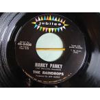 THE RAINDROPS●HANKY PANKY/THAT BOY JOHN Jubilee 45-5466●210116t2-rcd-7-rkレコード45米盤ロック60's US盤