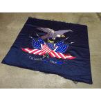 ビンテージ~10's●E.PLURIBUS. UNUM.サテンバナーsize60cm×68.5cm●210308f8-sign旗フラッグアメリカ星条旗モットー国章雑貨アンティーク