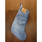 ビンテージ80's●Levi's ハンドメイドソックス型デニムバッグ●210512n6-bag-ot リーバイスポーチ靴下型