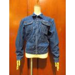 ビンテージ60’s●Wrangler 24MJZ Size 36●210920k2-m-jk-dnm古着ラングラーデニムジャケットジージャンUSA