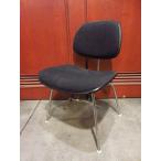 ビンテージ70’s●Herman Miller 2ピースプラスチックチェア黒A●220119s4-chrイームズハーマンミラー家具椅子ミッドセンチュリー