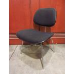 ビンテージ70’s●Herman Miller 2ピースプラスチックチェア黒B●220119s5-chrイームズハーマンミラー家具椅子ミッドセンチュリー