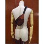 ビンテージ90's●EASTPAKスウェードファニーパック茶●220714r9-bag-wstアウトドアウエストバッグUSA製ミニイーストパック