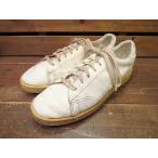 ビンテージ80's★STAR TREDS レザーテニスシューズ白★70's90'sスニーカーシューズ古靴USA
