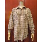 ビンテージ70's★PENDLETON HIGH GRADE WESTERN WEAR チェックウールウエスタンシャツ Size M★60's80'sペンドルトン長袖シャツメンズ古着