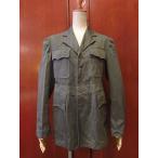 ビンテージ40's★ミリタリーコットンユニフォームジャケット★1940s米軍実物メンズU.S.ARMY