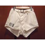 ビンテージ50's60's★GENERAL ATHLETIC PRODUCTS CO.アスレチックコットンショーツ白size24★40's70's古着ショートパンツUSA