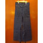 ビンテージ60's★DEADSTOCK U.S.NAVYデニムセーラーパンツW76cm★1960sデッドストックUSNミリタリー米軍実物海軍ジーンズマリンダンガリー