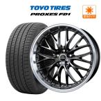 ショッピング21夏 21インチ ホイール 9.0J 5穴114.3 BADX ロクサーニ マルチフォルケッタ MS3 TOYO プロクセス FD1 245/40R21 ハリアー 等