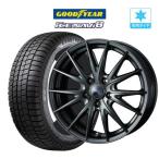 【2025年製】スタッドレス タイヤ ホイール 4本 5穴114.3 ヴェルヴァ スポルト2 グッドイヤー アイスナビ8 225/60R18