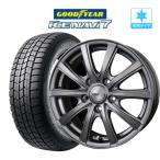 ショッピングスタッドレス 【2025年製】スタッドレス タイヤ ホイール 4本 5穴100 114.3 DOS SE-10R plus グッドイヤー アイスナビ7 185/65R15