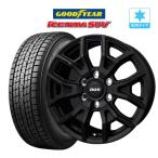 【2025年製】スタッドレス タイヤ ホイール 4本 6穴139 DOS VS-T6 グッドイヤー アイスナビSUV 265/65R18 ランクル 250 300 等