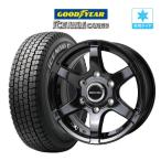 【2025年製】スタッドレス タイヤ ホイール 4本 6穴139 バイソン BN-04 グッドイヤー アイスナビカーゴ 195/80R15 ハイエース キャラバン