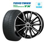 【2024年製】スタッドレス タイヤ ホイール 4本 5穴114 AMD G-Line SP TOYO ウィンタートランパス TX 205/55R17 キックス