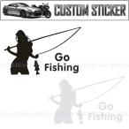  рыбалка человек женщина стикер рыбалка девушка fishing рыба рыбалка богатый улов универсальный машина мотоцикл custom sticker