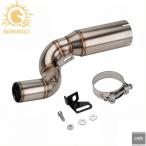  параллель импортные товары KTM DUKE 390 250 KTM125 GEN3 125 SMC R 2024 - 2026 для обувь без шнуровки выхлоп мотоцикл выхлоп . средний ссылка труба 51mm детали детали 