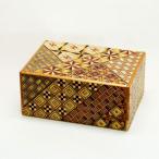 箱根寄木細工 秘密箱（からくり箱）7回仕掛け　中 4寸