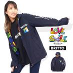 ロメロブリット ウィンドブレーカー フルジップ 前開き ストレッチ 長袖 アウター BRITTO ブリット 772301