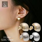 Yahoo! Yahoo!ショッピング(ヤフー ショッピング)ピアス 両耳セット 金属アレルギー対応 18K コーティング ニッケルフリー レディース かわいい カジュアル シンプル ジュエリー ゴールド シルバー 送料無料