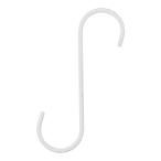 和気産業(Waki Sangyo) 壁面収納 S字フック Kabette カベッテ 白 150mm KA-J41