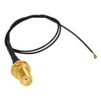 BOOBRIE 25CM RF коаксильный кабель SMA женский -Ufl IPX IPEX MHF4 коннектор pig tail кабель 0.81mmadap
