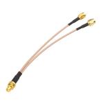 SMA ответвление линия материал SMA мужской toRPSMA женский RG316 стандарт 15CM Y type 50 ом 1 шт. входит 