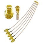 5 шт RG178 UFL SMA коаксильный кабель,U.FL из SMA женский pig tail джемпер,SMA женский из U.FL IPX MHF1 коаксильный кабель 